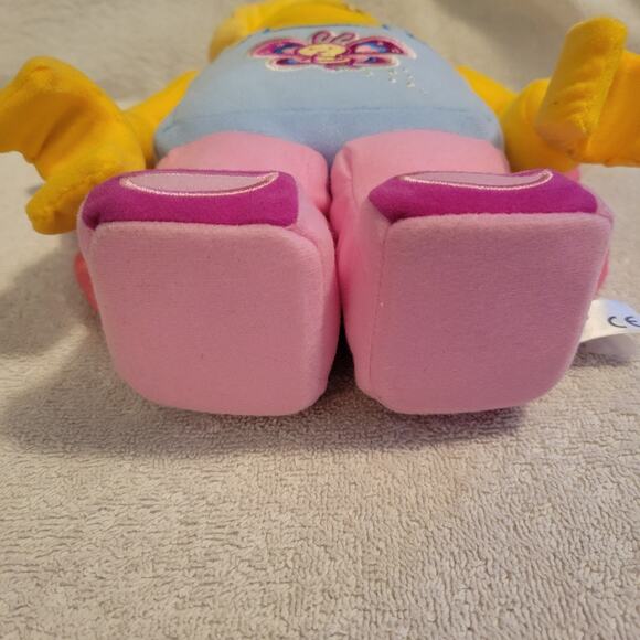 Lego Pink Butterfly Girl Stuffed Plush Toy Figure 12in Manhattan Toys - Picture 5 of 7